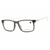 Nautica Men's Grey Rectangular Eyeglass Frames N8182