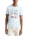 Nautica Mens Jet Ski Graphic T-shirt In Blue