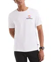 Nautica Men's Keep Calm Classic-fit Graphic T-shirt In White