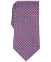 Nautica Men's Mini-medallion Tie In Red