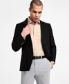 Nautica Men Modern-fit Active Stretch Structure Weave Sport Coat In Black