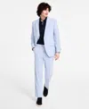 Nautica Men's Modern-fit Bi-stretch Suit In Light Blue