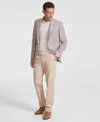 Nautica Men's Modern-fit Solid Tweed Sport Coat In Tan Solid
