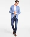 Nautica Men's Modern-fit Sport Coat In Blue,brown