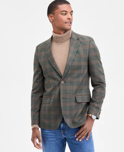 Nautica Men's Modern-fit Stretch Pattern Sport Coat In Multi