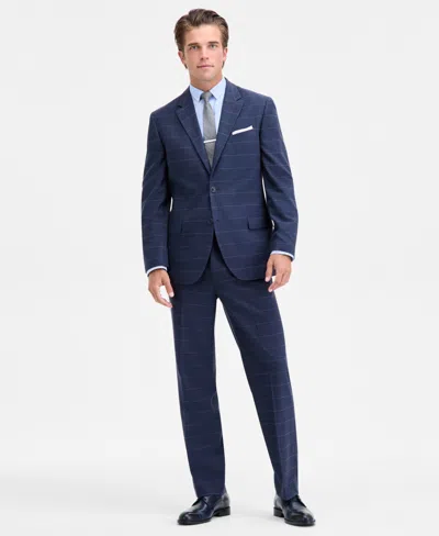 Nautica Men's Modern-fit Stretch Suit In Blue