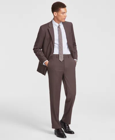 Nautica Men's Modern-fit Stretch Suit In Brown