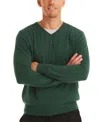 Nautica Men's Navtech Performance Classic-fit Soft V-neck Sweater In Rainforest Green