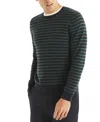 Nautica Men's Navtech Classic-fit Stripe Crewneck Sweater In Navy