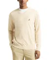 Nautica Men's Navtech Performance Classic-fit Soft V-neck Sweater In Culcremhtr