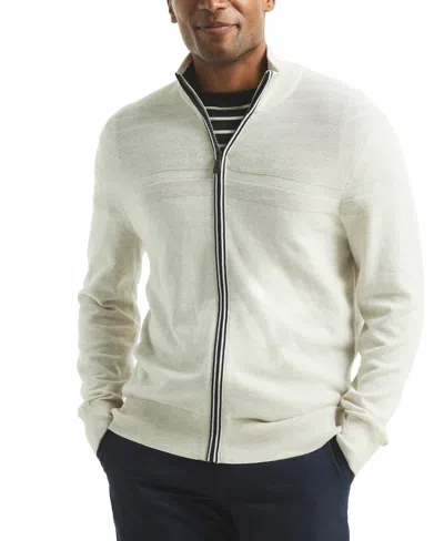 NAUTICA MEN'S PERFORMANCE MOCK NECK SWEATER