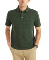 Nautica Men's Printed Compass Polo Shirt In Green
