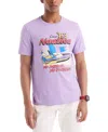 Nautica Men's Retro Vibe Classic-fit Graphic T-shirt In Purple