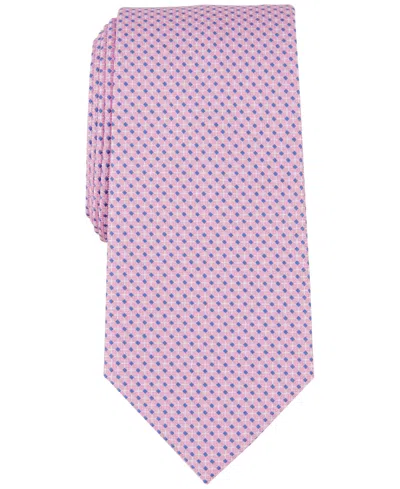 Nautica Men's Rhea Mini-geo Tie In Pink