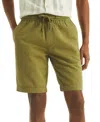Nautica Men's Seersucker Drawstring 9-1/2" Shorts In Cape Olive