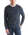 Nautica Men's Stonewashed Crewneck Sweater In Blue