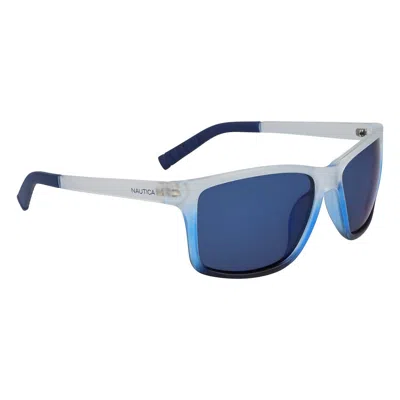Nautica Men's Sunglasses  N3644sp-471  62 Mm Gbby2 In Blue