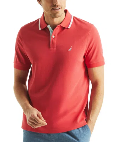 Nautica Men's Textured Polo Shirt