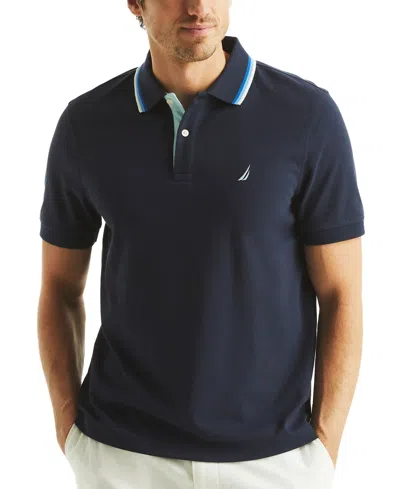 Nautica Men's Textured Polo Shirt