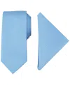 Nautica Men's Tjorn Dot Te & Pocket Square Set In Lt,pasblue