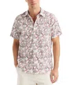 Nautica Mens Printed Short-sleeve Shirt In Multi