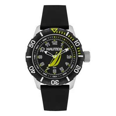Nautica Men's Watch  Nai08513g ( 44 Mm) Gbby2 In Black