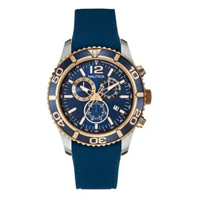 Nautica Men's Watch  Nai16502g ( 43 Mm) Gbby2 In Blue