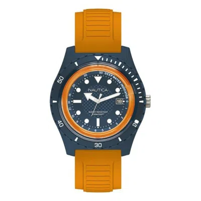 Nautica Men's Watch  Napibz004 ( 46 Mm) Gbby2 In Orange
