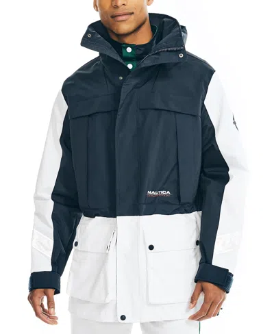 Nautica Men's Water-resistant Four-pocket Competition Jacket In Navy