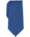 Nautica Men's Yachting Stripe Tie In Navy