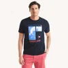 Nautica Mens 1983 Sailing Club Graphic T-shirt