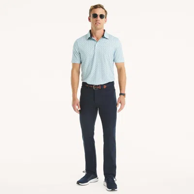 Nautica Mens 5-pocket Performance Pant In Blue