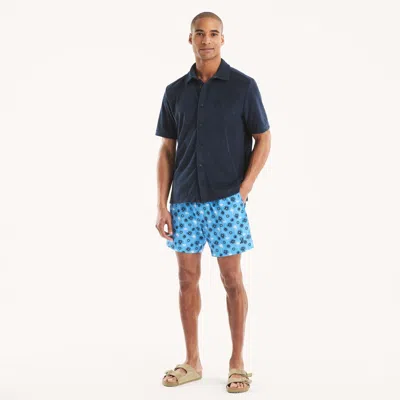 Nautica Mens 6" Printed Quick-dry Swim