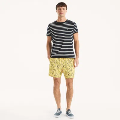 Nautica Mens 6" Printed Quick-dry Swim