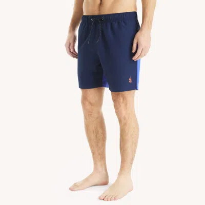 Nautica Mens 6" Quick-dry Swim In Multi