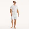 Nautica Mens 8" Quick-dry Swim In White
