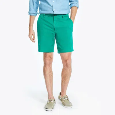 Nautica Mens 8.5" Deck Short In Blue