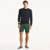 Nautica Mens 8.5" Stretch Deck Short In Green