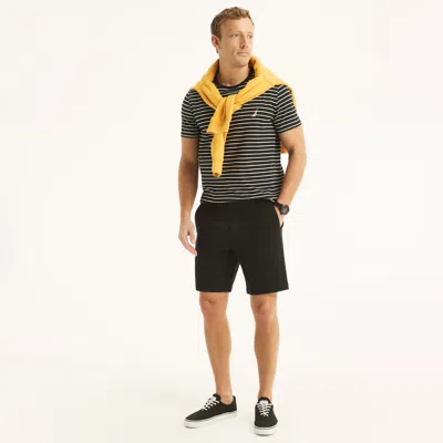 Nautica Mens 8.5" Stretch Short In Black
