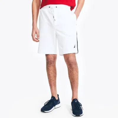 Nautica Mens 9" Terry Short In White