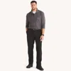 Nautica Mens Big & Tall Classic Fit Deck Pant In Black