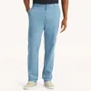 Nautica Mens Big & Tall Classic Fit Deck Pant In Blue