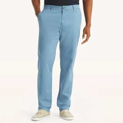 Nautica Mens Big & Tall Classic Fit Deck Pant In Blue