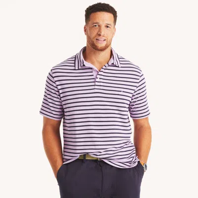 Nautica Mens Big & Tall Classic Fit Deck Striped Polo In Multi