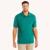 Nautica Mens Big & Tall Classic Fit Performance Deck Polo In Green