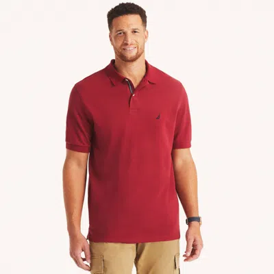 Nautica Mens Big & Tall Classic Fit Performance Deck Polo In Multi