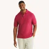 Nautica Mens Big & Tall Classic Fit Performance Deck Polo In Multi