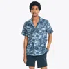 NAUTICA MENS BIG & TALL CLASSIC FIT PRINTED CAMP SHIRT