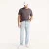 Nautica Mens Big & Tall Heather Crewneck Deck T-shirt In Gray