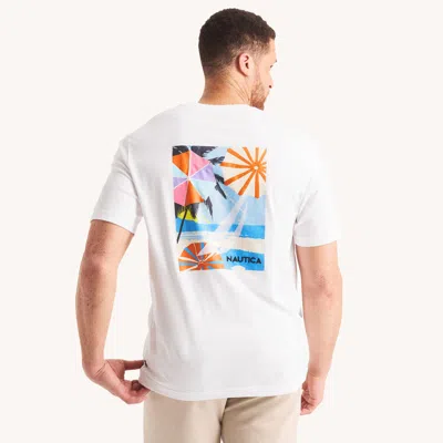 Nautica Mens Big & Tall Keep Calm Graphic T-shirt